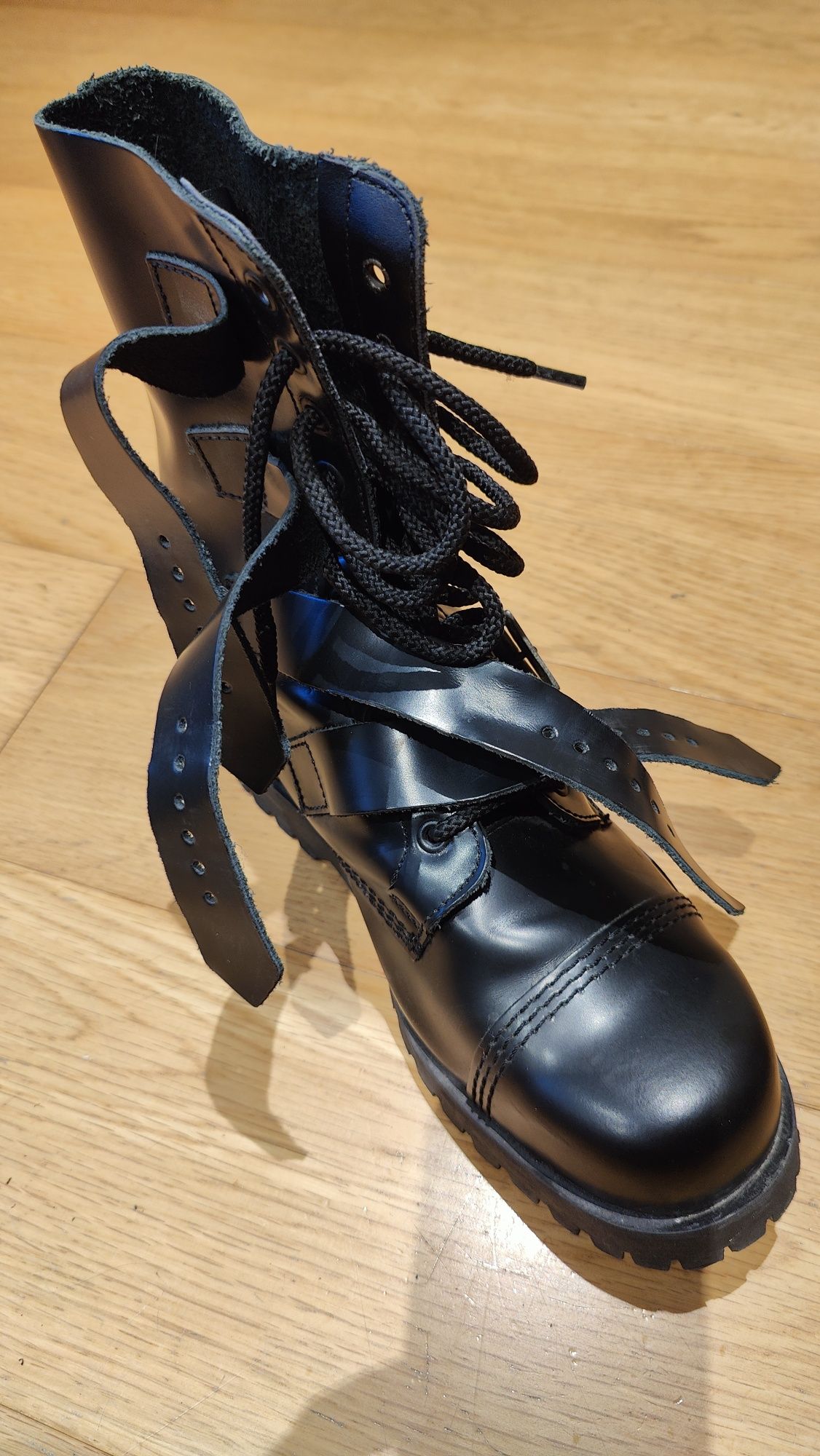Botas masculinas estilo Heavy Metal