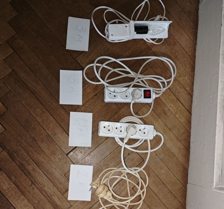 Przedłużaczy różnej wielkości