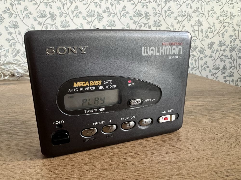 Касетний пишучий плеєр SONY wm gx 57
