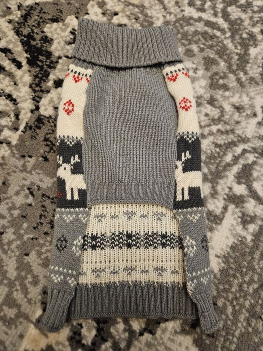Ubranko dla lsa świąteczny sweterek M