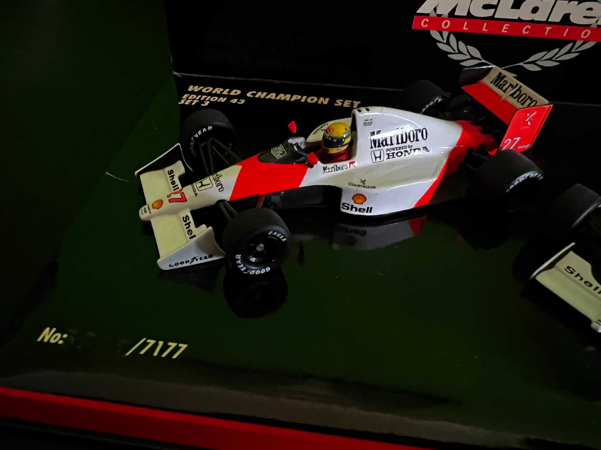 Miniaturas F1 Minichamps Maclaren Colection Ayrton Senna