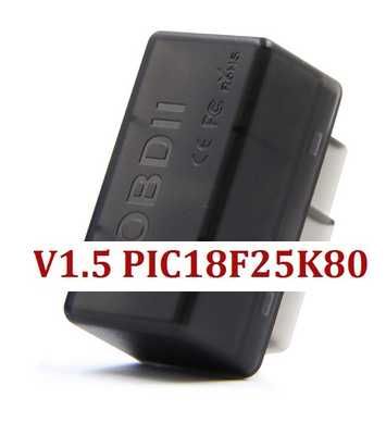 Elm327 v1.5 PIC18F25K8 Bluetoothi