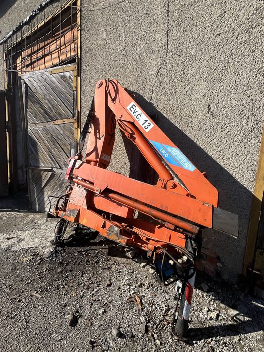 Легкий кран маніпулятор Effer 6600