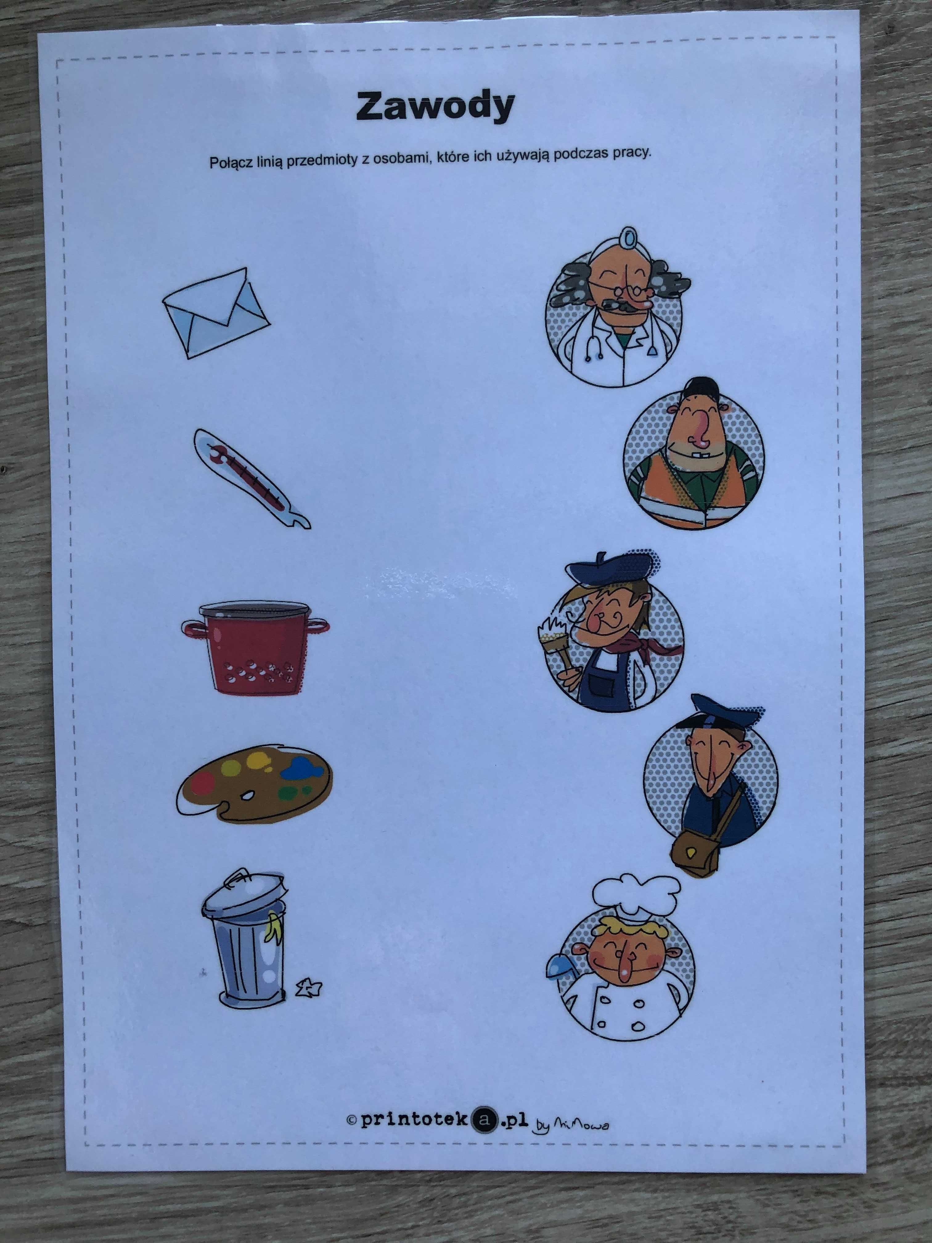 Pomoce logopedyczne. Zagadki.