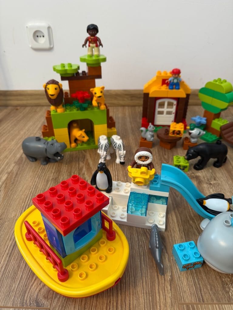 Lego Duplo 10805 (z instrukcją), dookoła świata zwierzęta