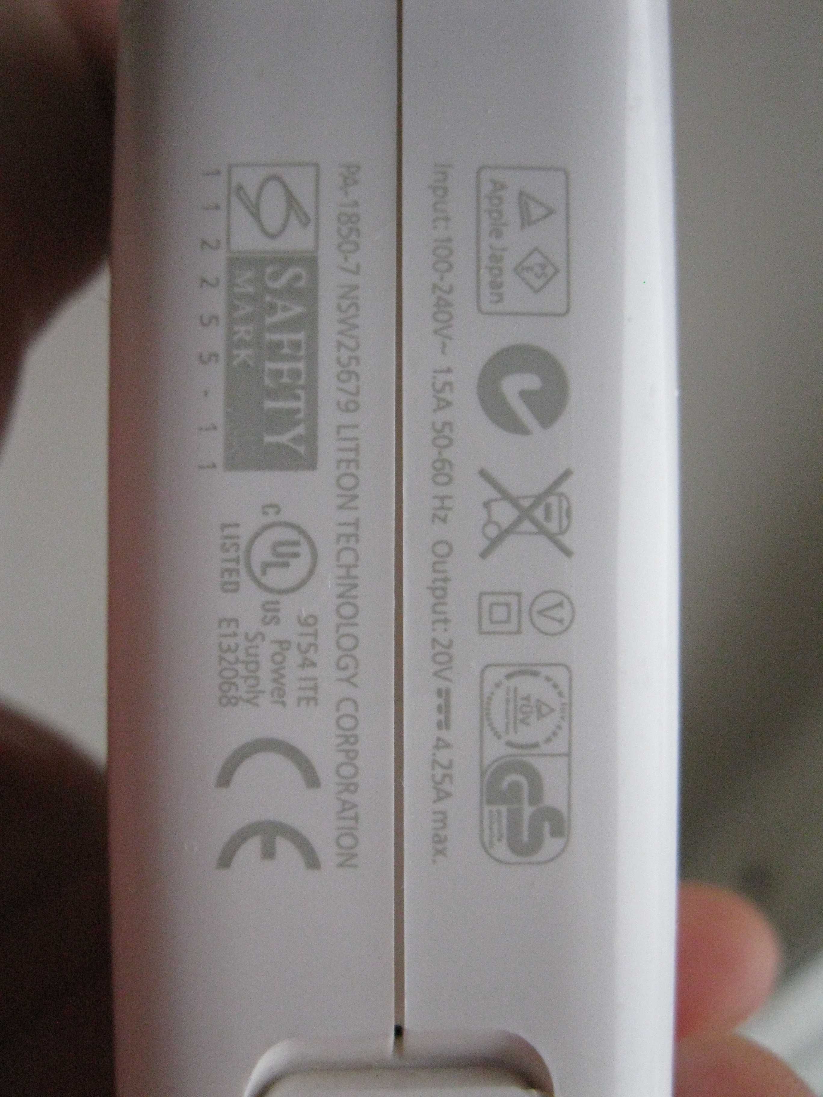 Блок питания Apple 85W Magsafe 2 Power Adapter model A1424