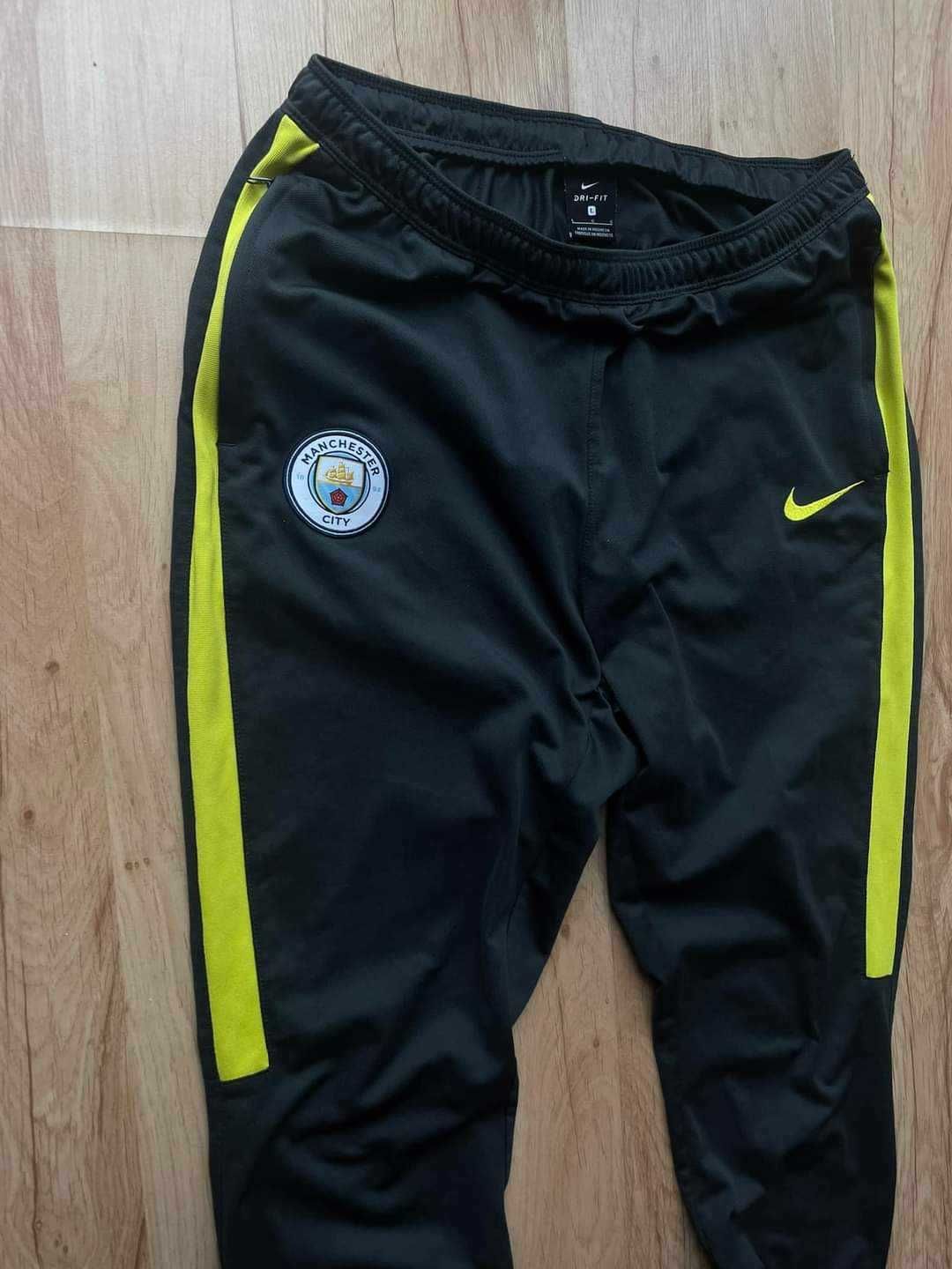 Spodnie Dresy Sportowe Manchester CITY Nike jak nowe