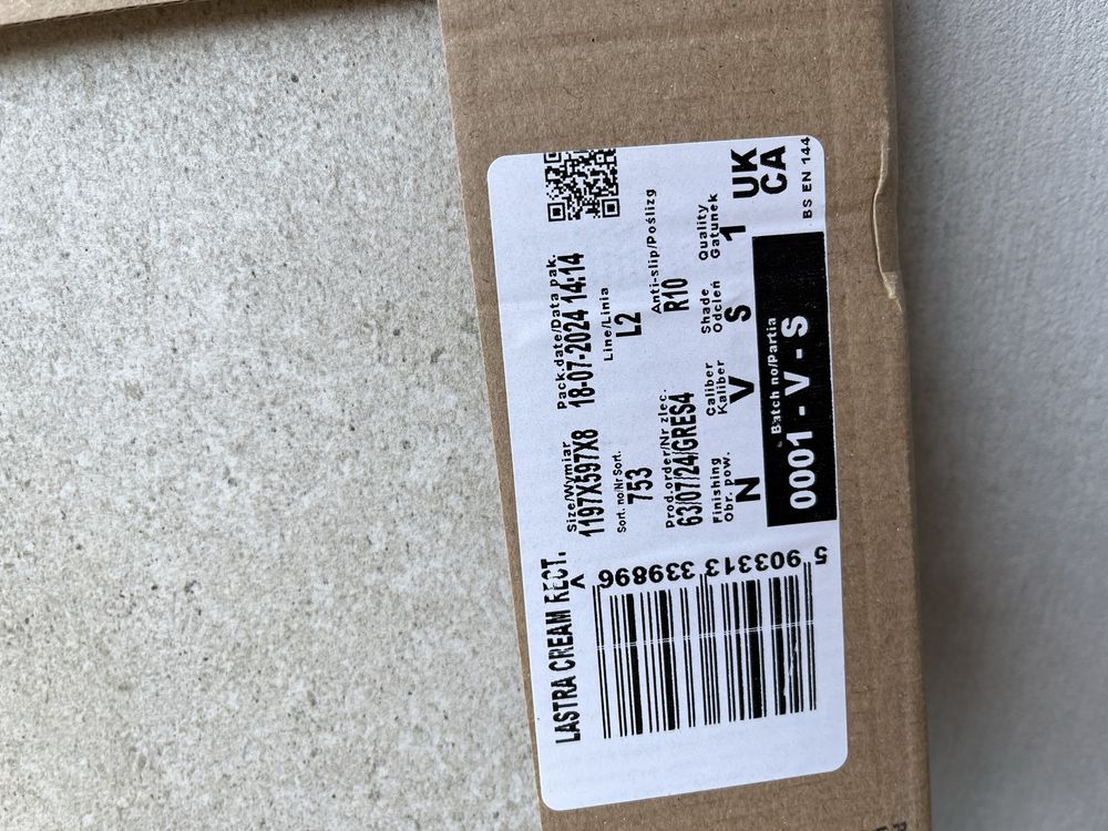 Gres Lastra Crema 119,7x59,8 cm – 2 sztuki