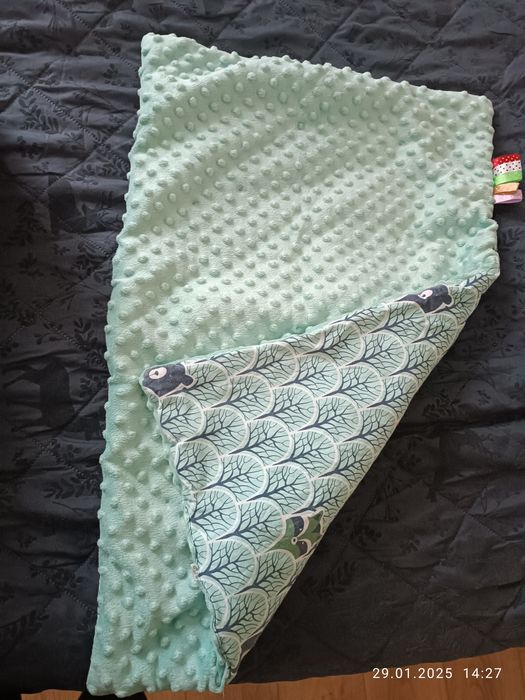 Kołderka do wózka minki