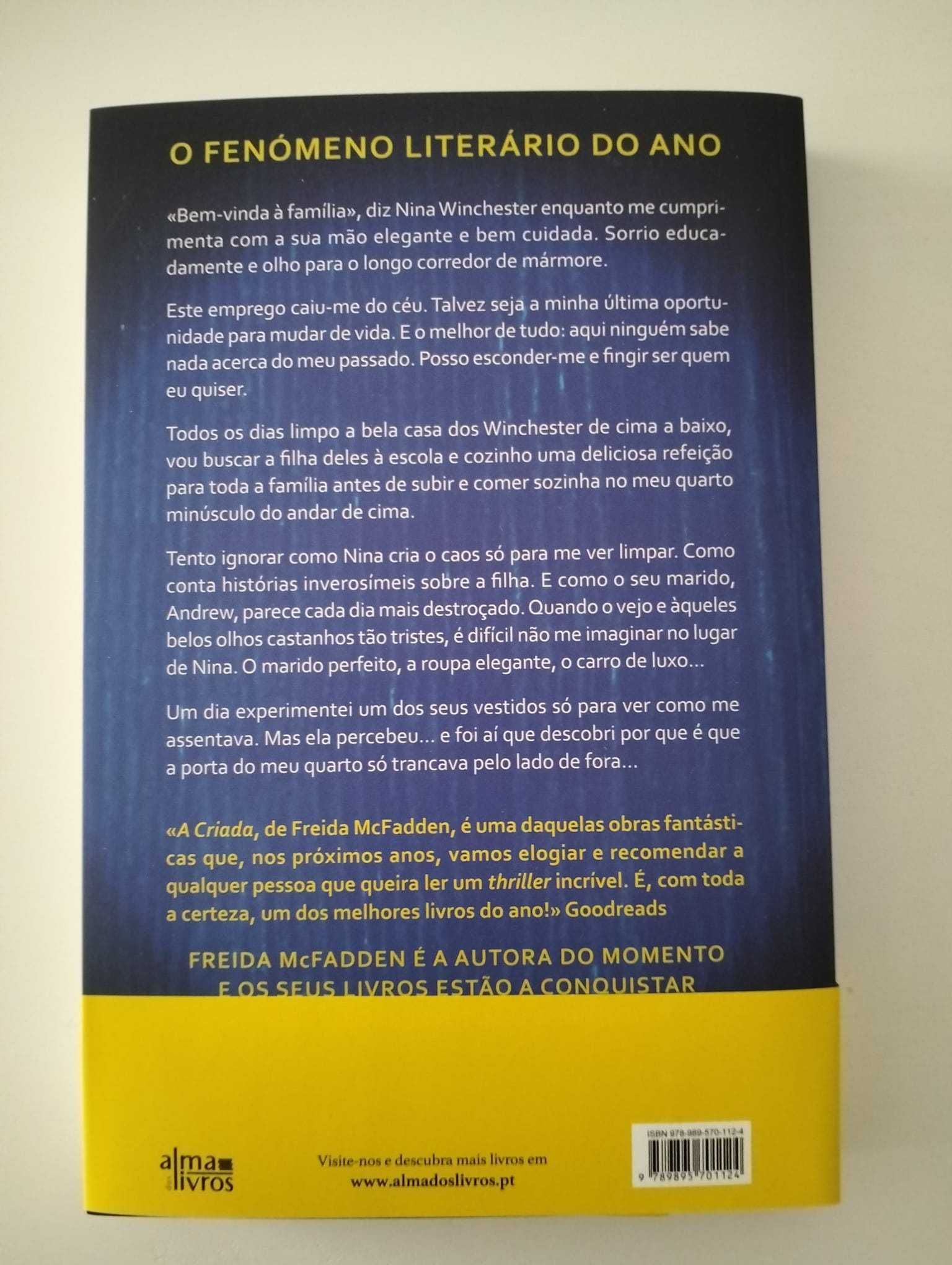 Livro "A Criada" - Freida McFadden