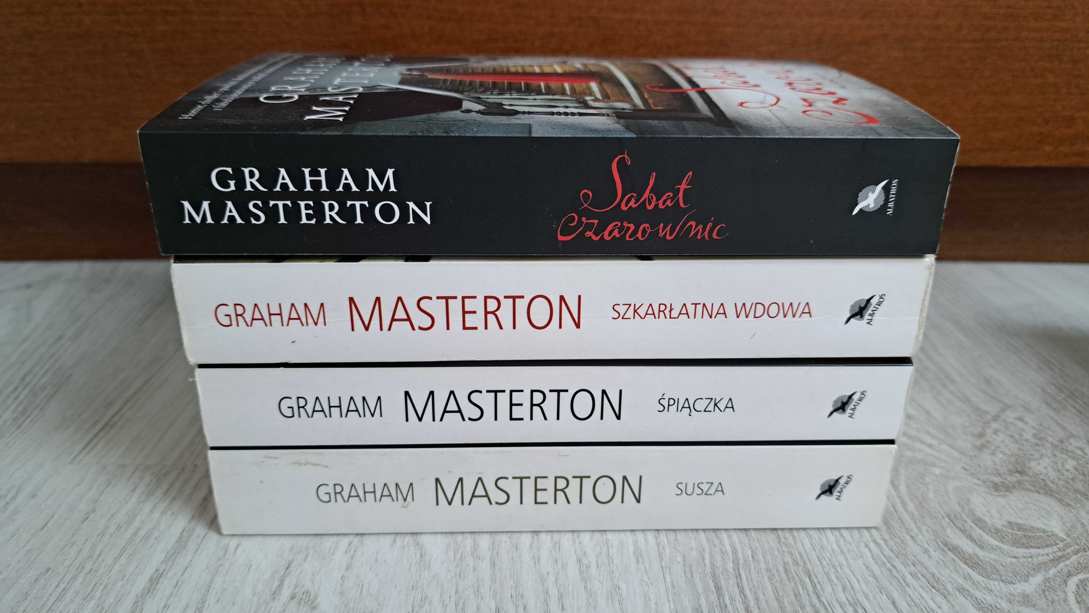 Graham Masterton Sabat czarownic + Szkarłatna wdowa + Śpiączka + Susza