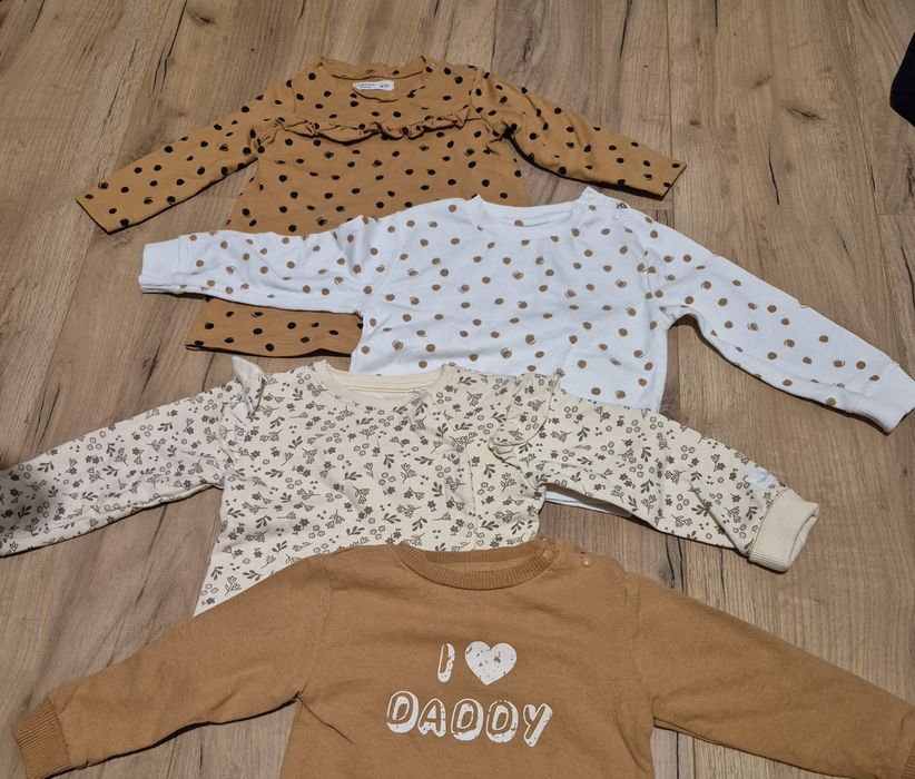 Bluzy dziewczynka 80