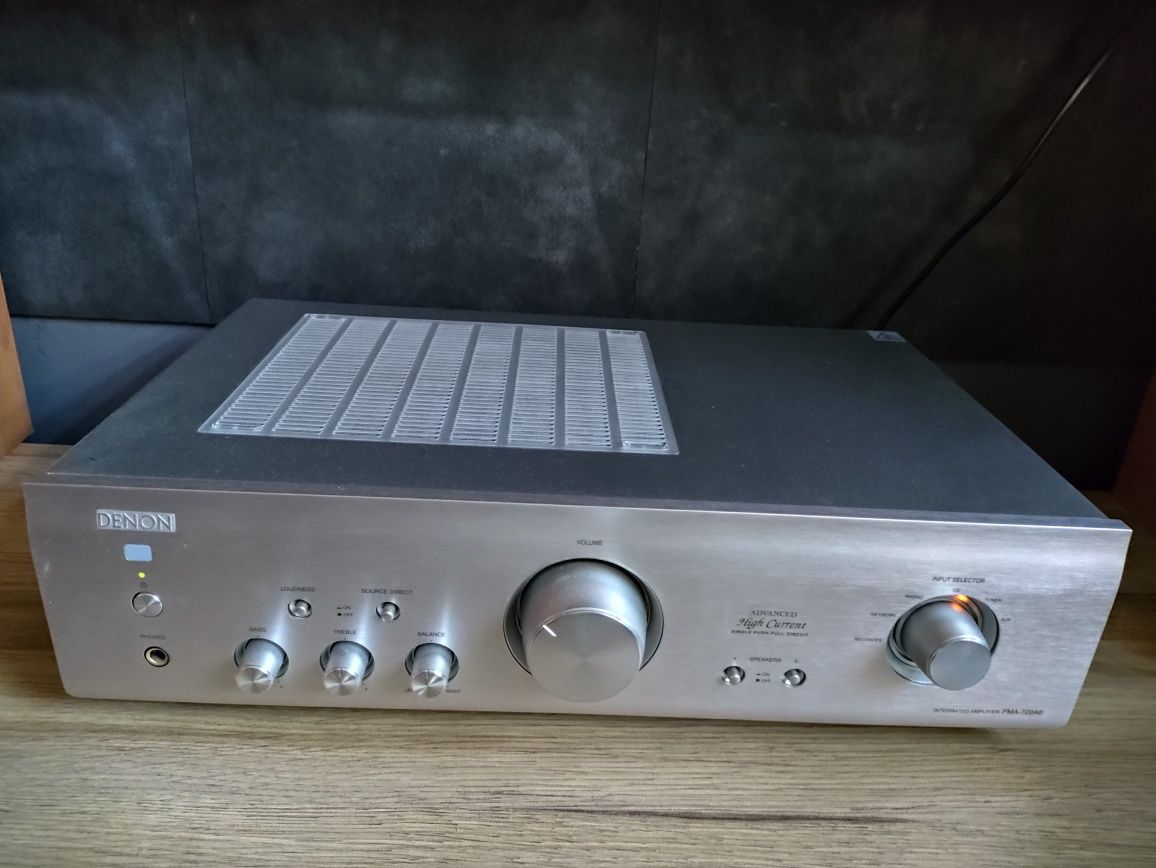 Wzmacniacz Denon PMA-720ae Srebrny