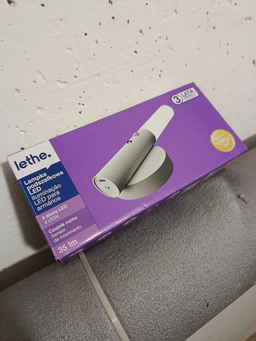 Lampa podszafkowa LED czujnik ruchu latarka bezprzewodowa