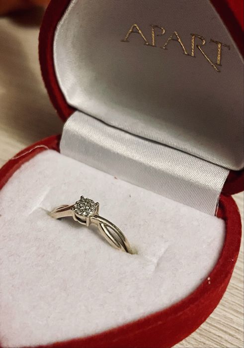 Pierścionek zaręczynowy NOWY! APART - rozmiar 11