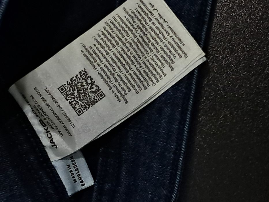 calças de ganga de homem