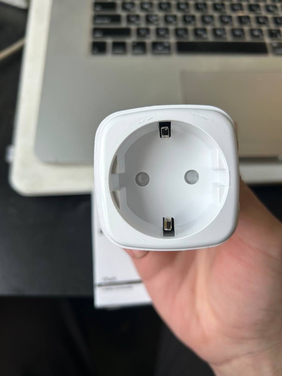 Mini smart socket Розумна WiFi розетка 20А 4400Вт з лічильником