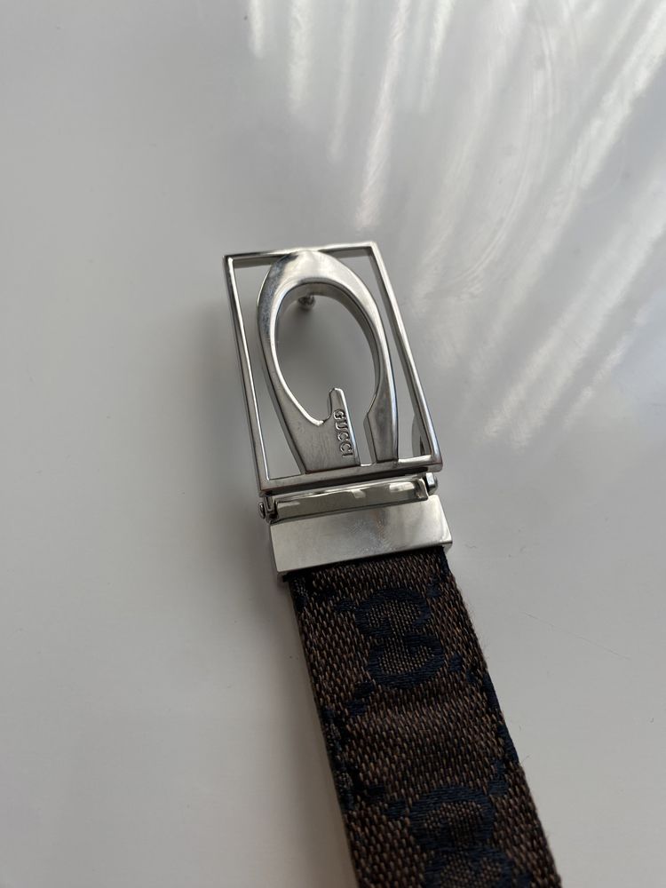 Pasek gucci monogram vintage