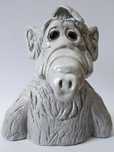Figura Alf ET escultura busto