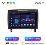 Rádio 9" Android Mercedes Benz R171 SLK 2004-11 Carplay GPS 1/32GB