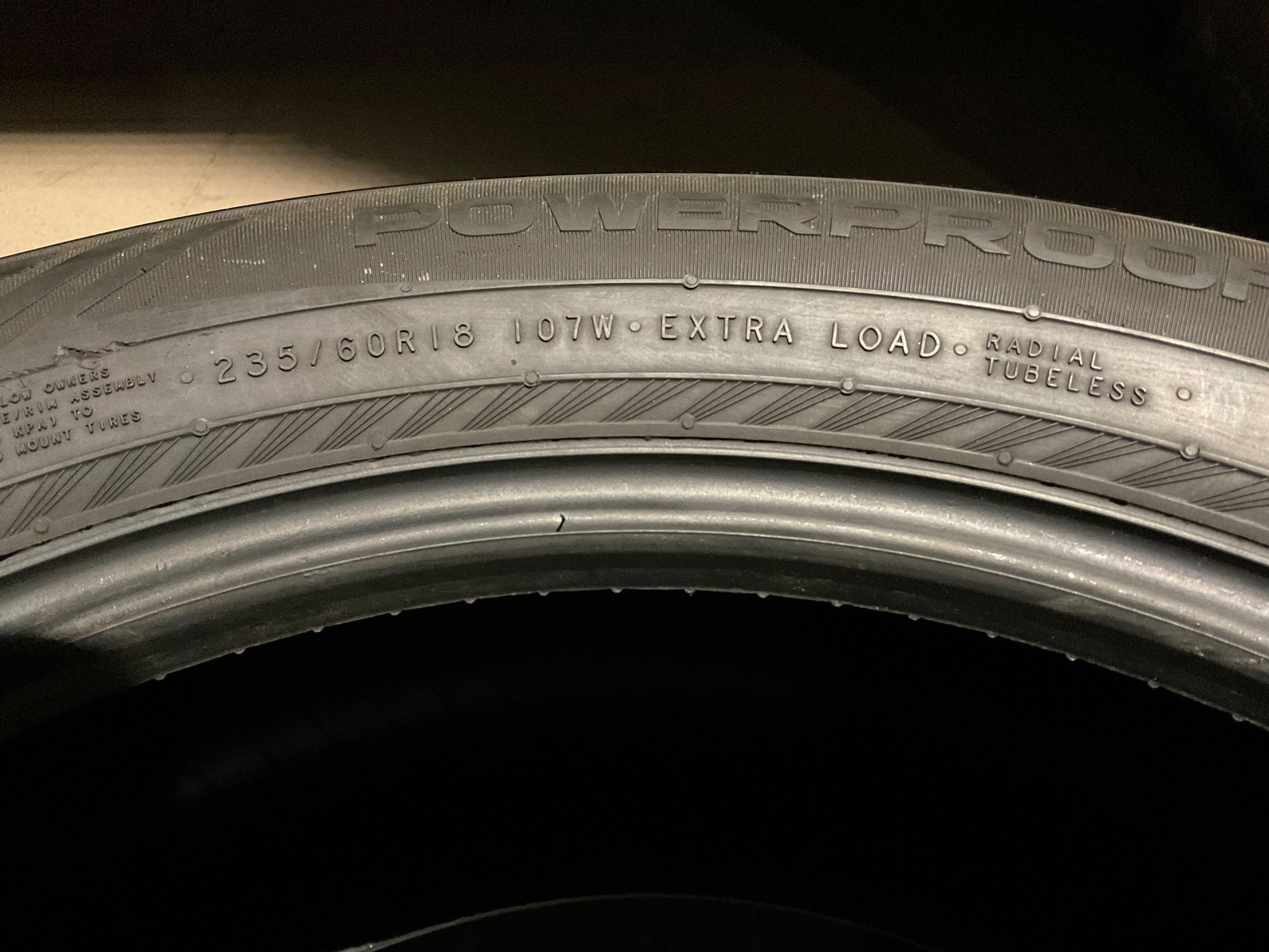 Dwie Opony letnie Nokian Powerproof SUV 235/60 R 18 107 W  wzmocnione