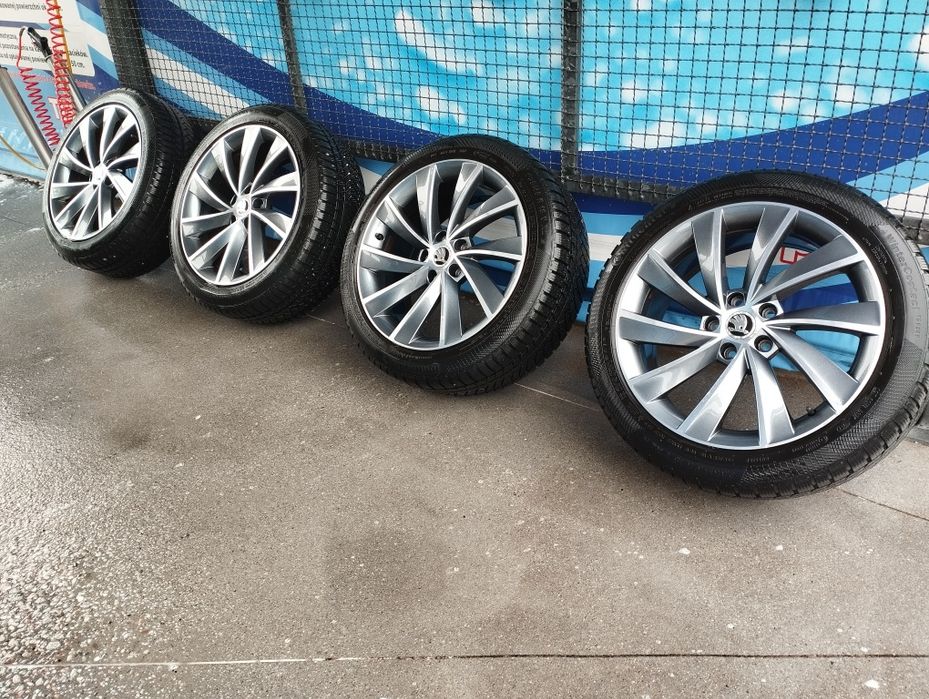 R18 5x112 Skoda SuperB III Pegasus Antracyt Grey 8j et44