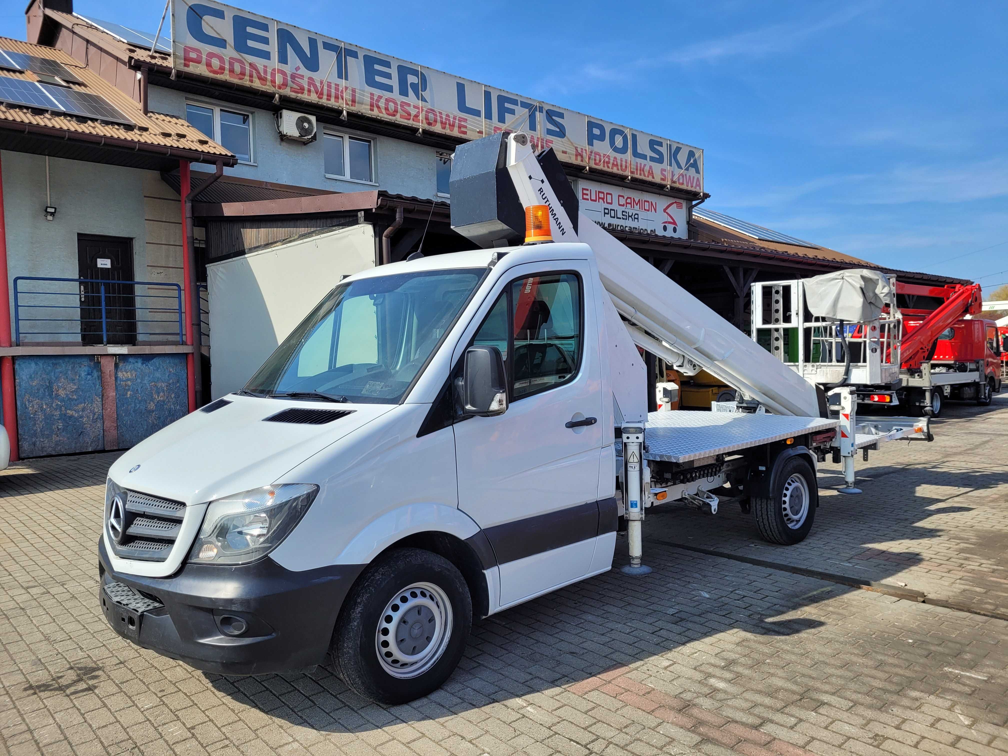27m/ruthmann/tb270/podnośnik/mercedes/koszowy/cmc/gsr/wumag/cte/zwyżka
