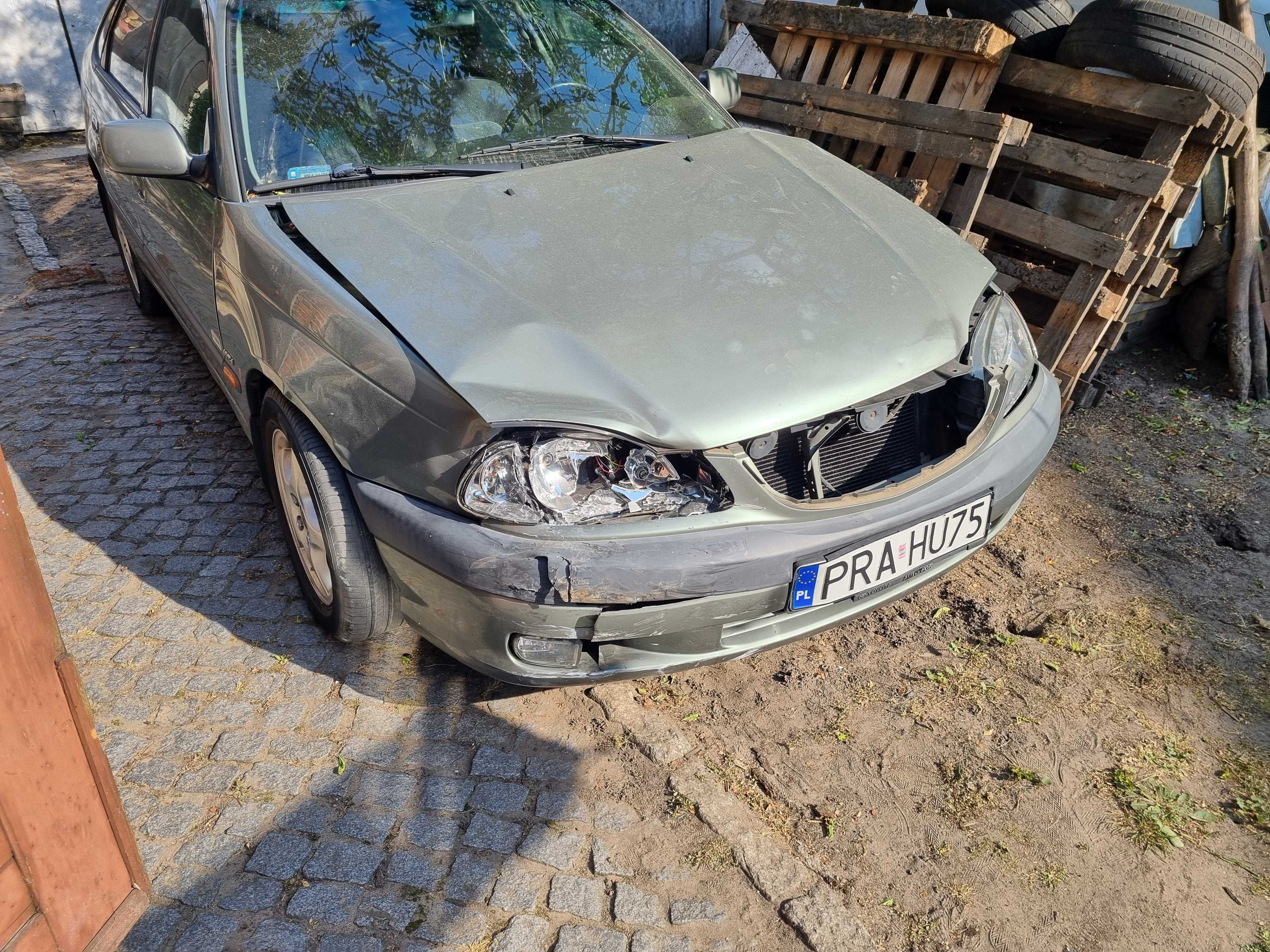 Avensis T22 2001r 1.8vvt-i uszkodzona