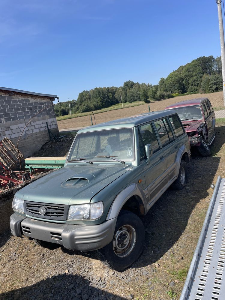 Hyundai Galloper Drzwi Reduktor Skrzynia Szyba Zderzek