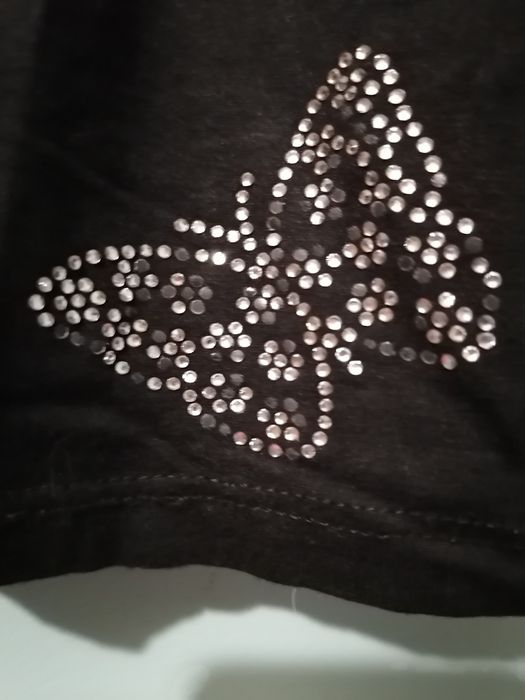 Bluzka dla dziewczynki z cekinami rozmiar 110