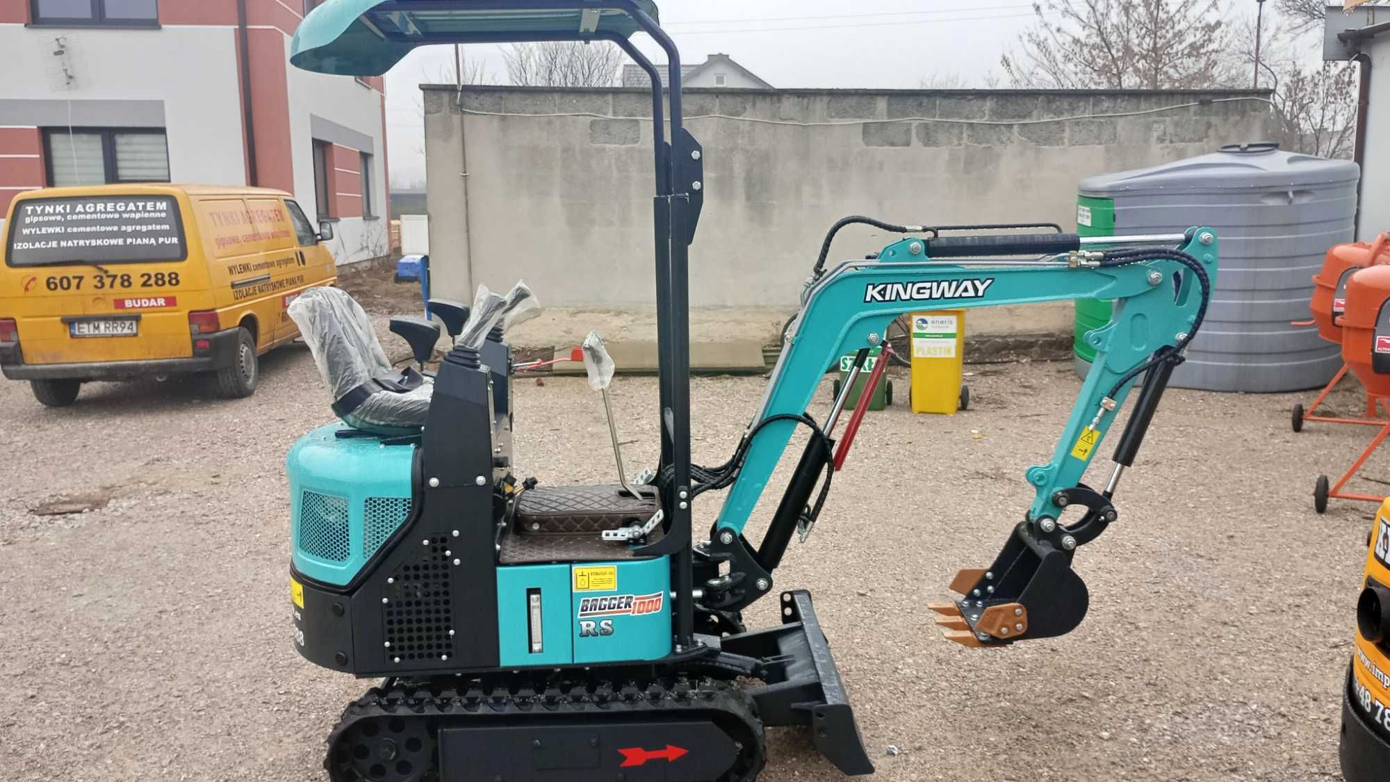 Minikoparka APS KME08 silnik KOOP NOWA 2025