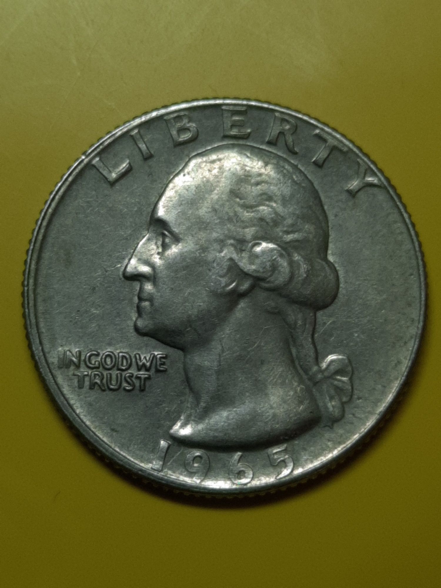 guarter dollar 1965
