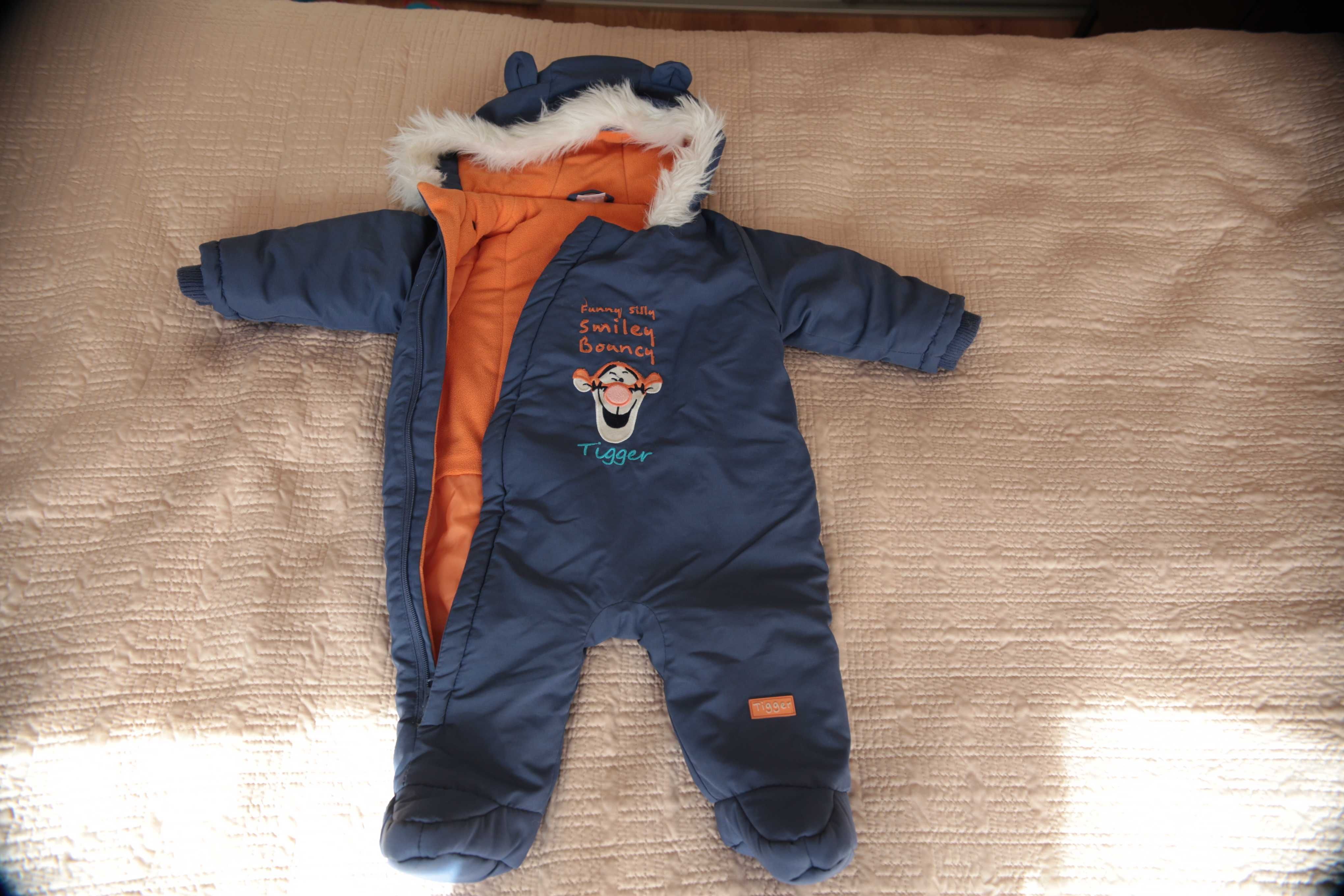 Ciepły kombinezon zimowy Disney Baby 74 cm Tigger