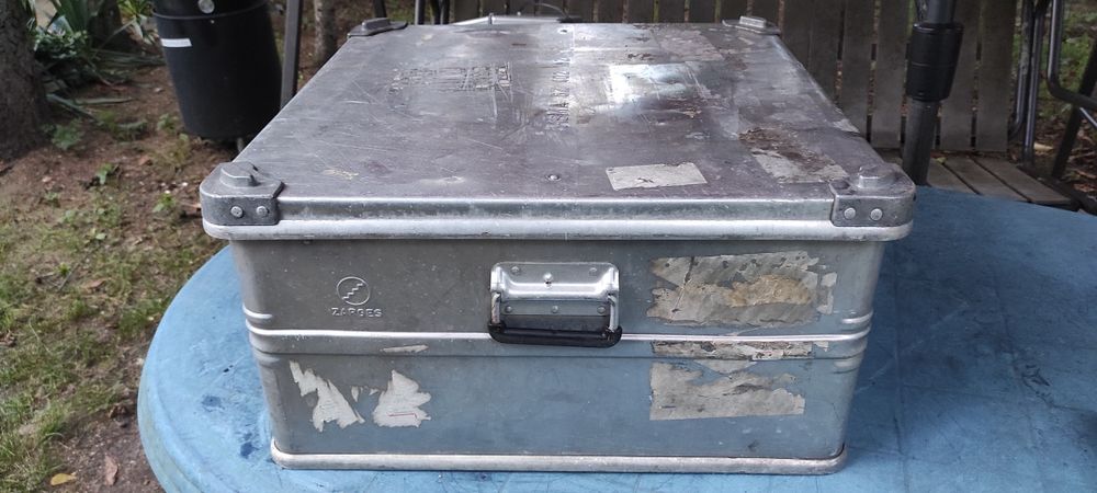 Skrzynia wyprawowa  , aluminiowa Zarges