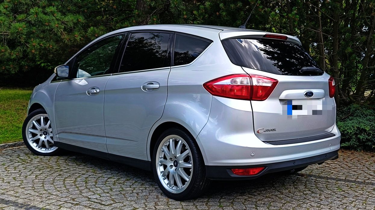 Ford C max 2014r Titanium Navi Alu Kamera El. Klapa keyless go skóry