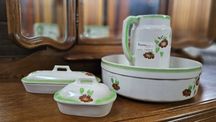 Porcelanowy zestaw toaletowy #543 Antyki Stylowy Węgrów