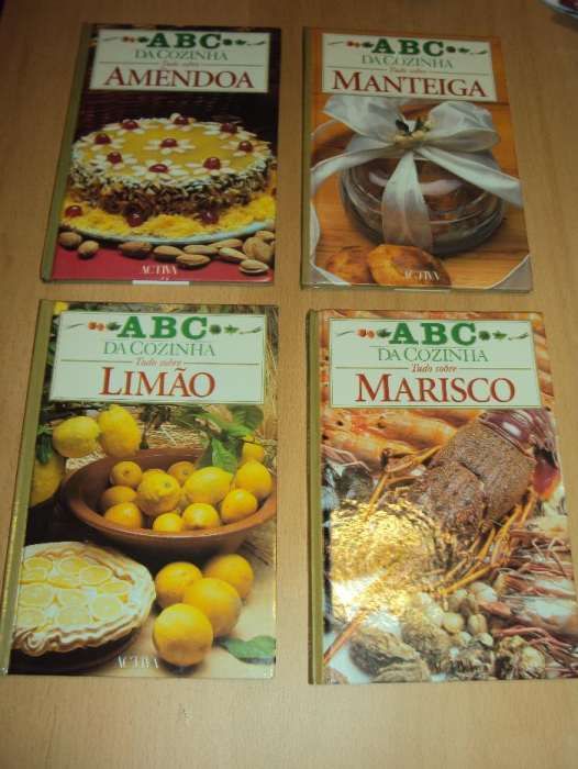 Conj. 8 livros - Coleção "ABC da Cozinha"