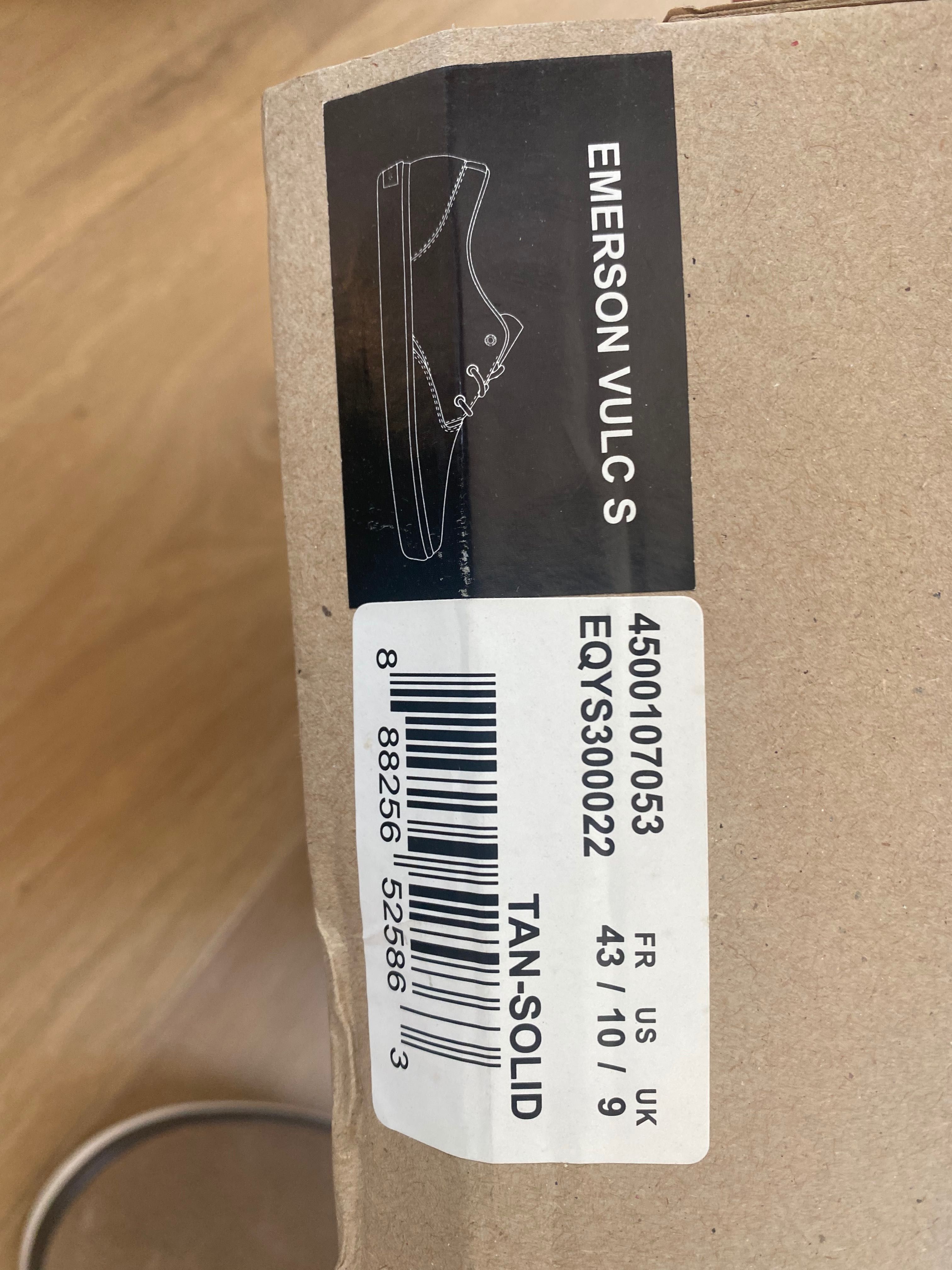 Buty quicksilver emerson vulc S - tan r 43 28,6 cm