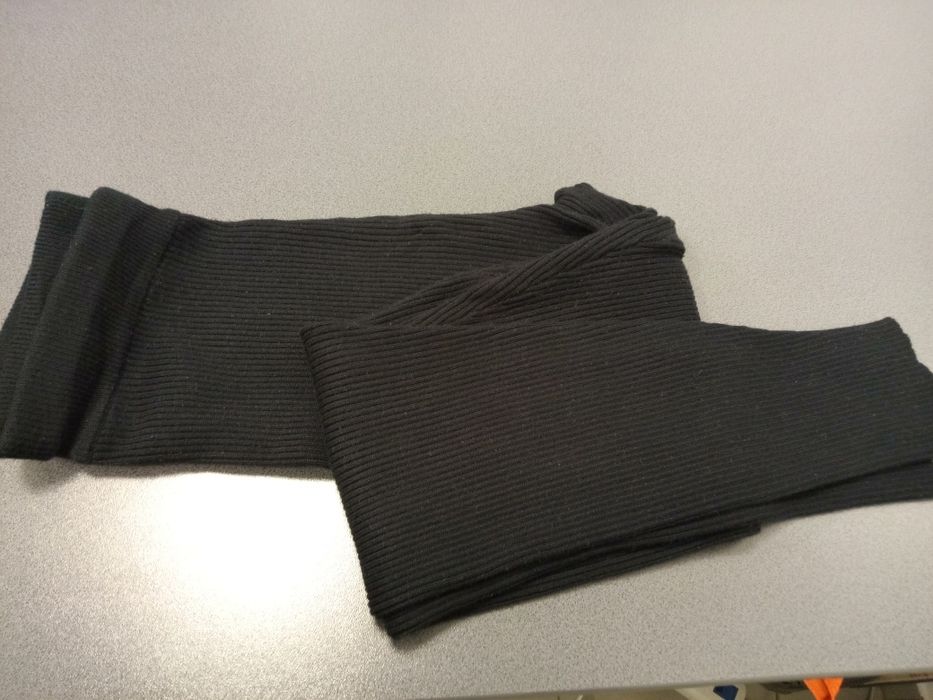 Legginsy damskie prążkowane oversize