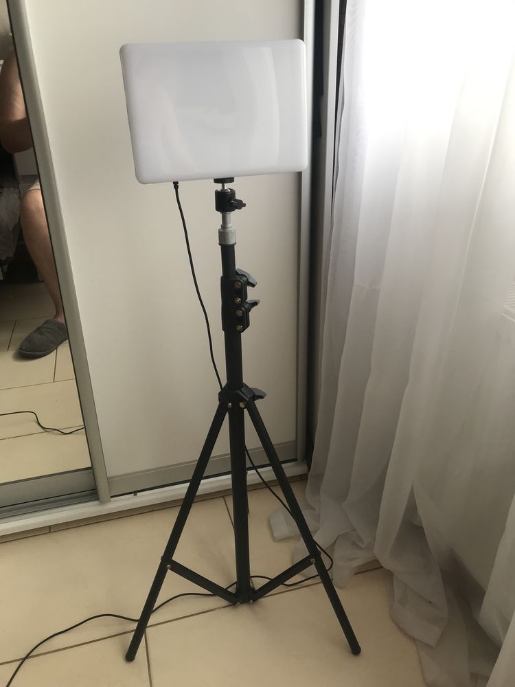 Освещение RGB для фото и видео сьемки с пультом и стойкой
