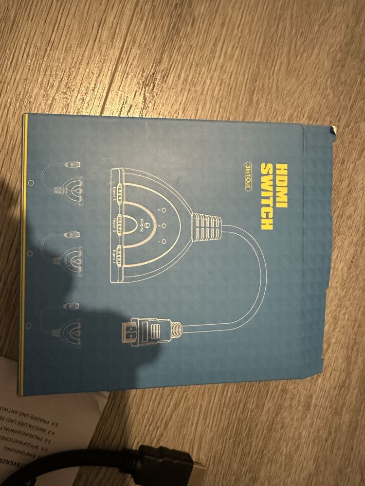Rozgałęźnik HDMI X3 Adapter HDMI