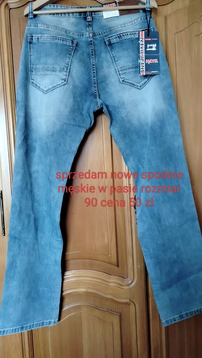 Sprzedam męskie nowe spodnie jeans