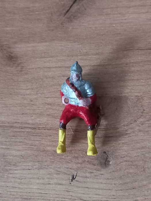 Figurki żołnierzyki husarz PRL
