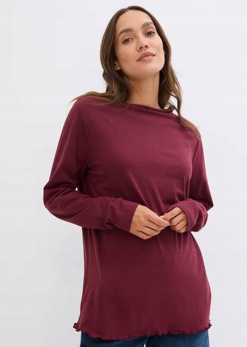 B.P.C bluzka bordowa basic ^56/58
