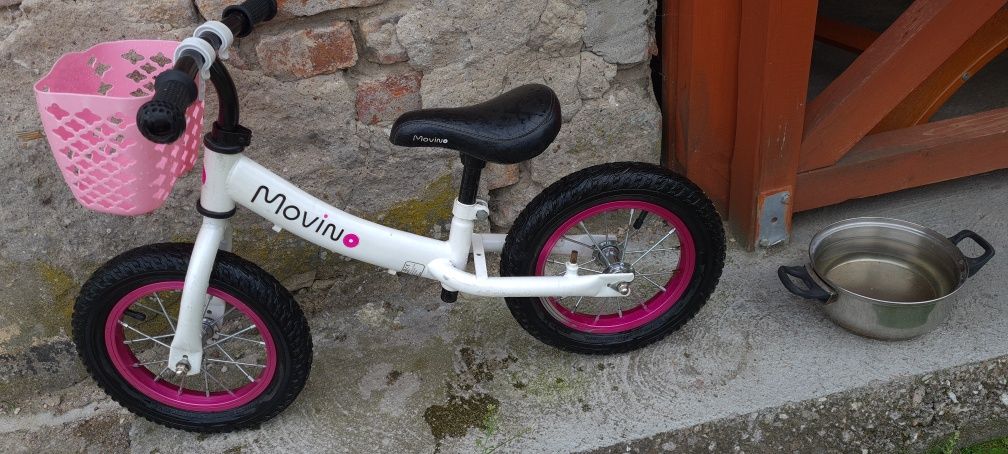 Rower biegowy dla dziewczynki 12"
