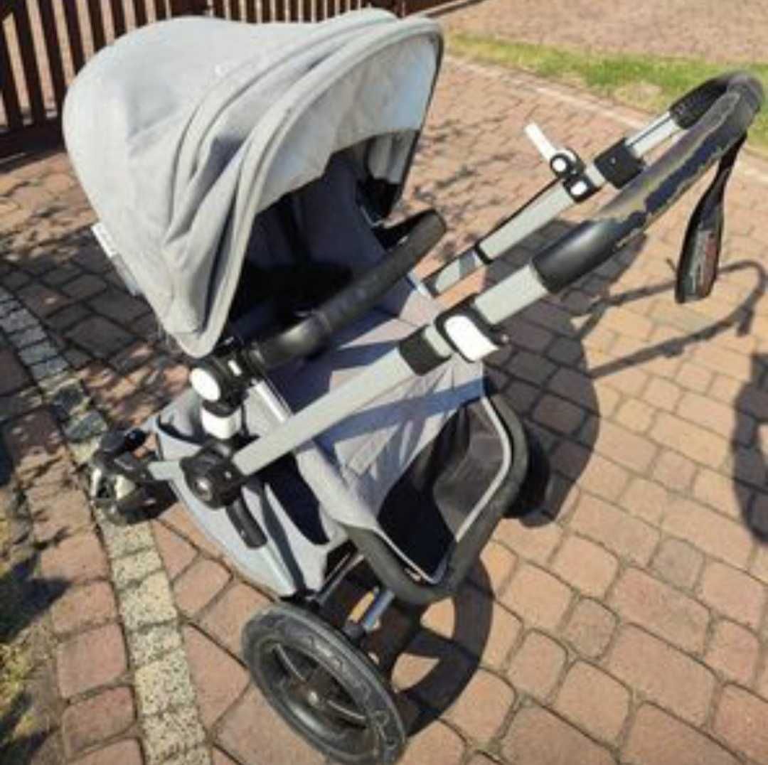 Wózek 3w1, spacerowy, gondola i nosidełko