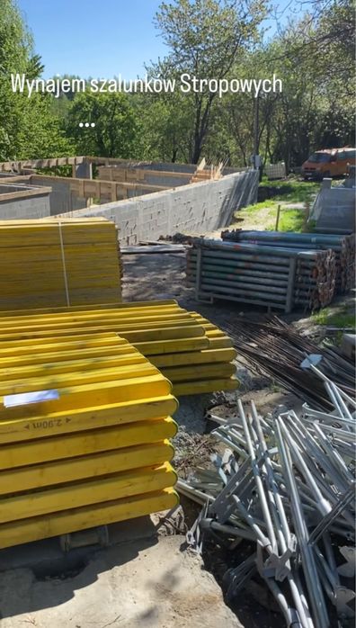 Szalunki Stropowe wynajem