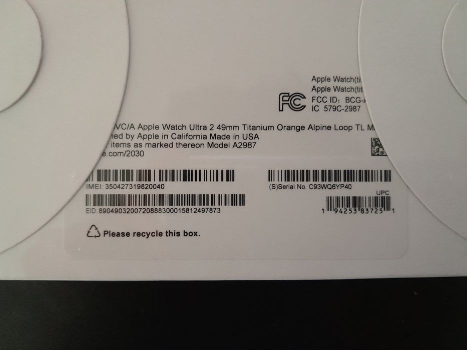 AppleWatch Ultra 2