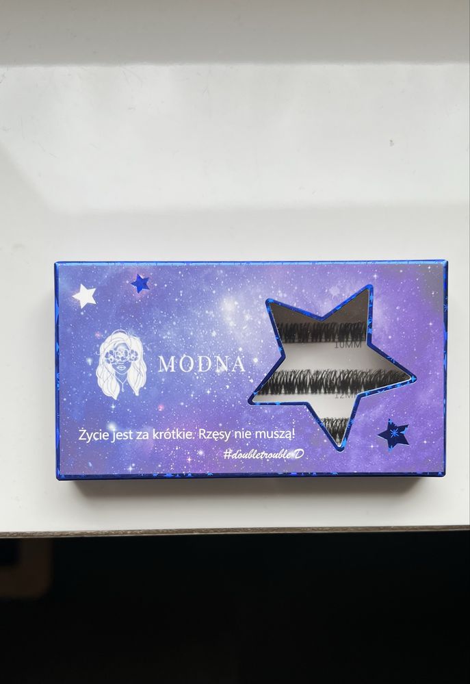 Rzęsy Modna lash model DoubleTrouble D NOWE