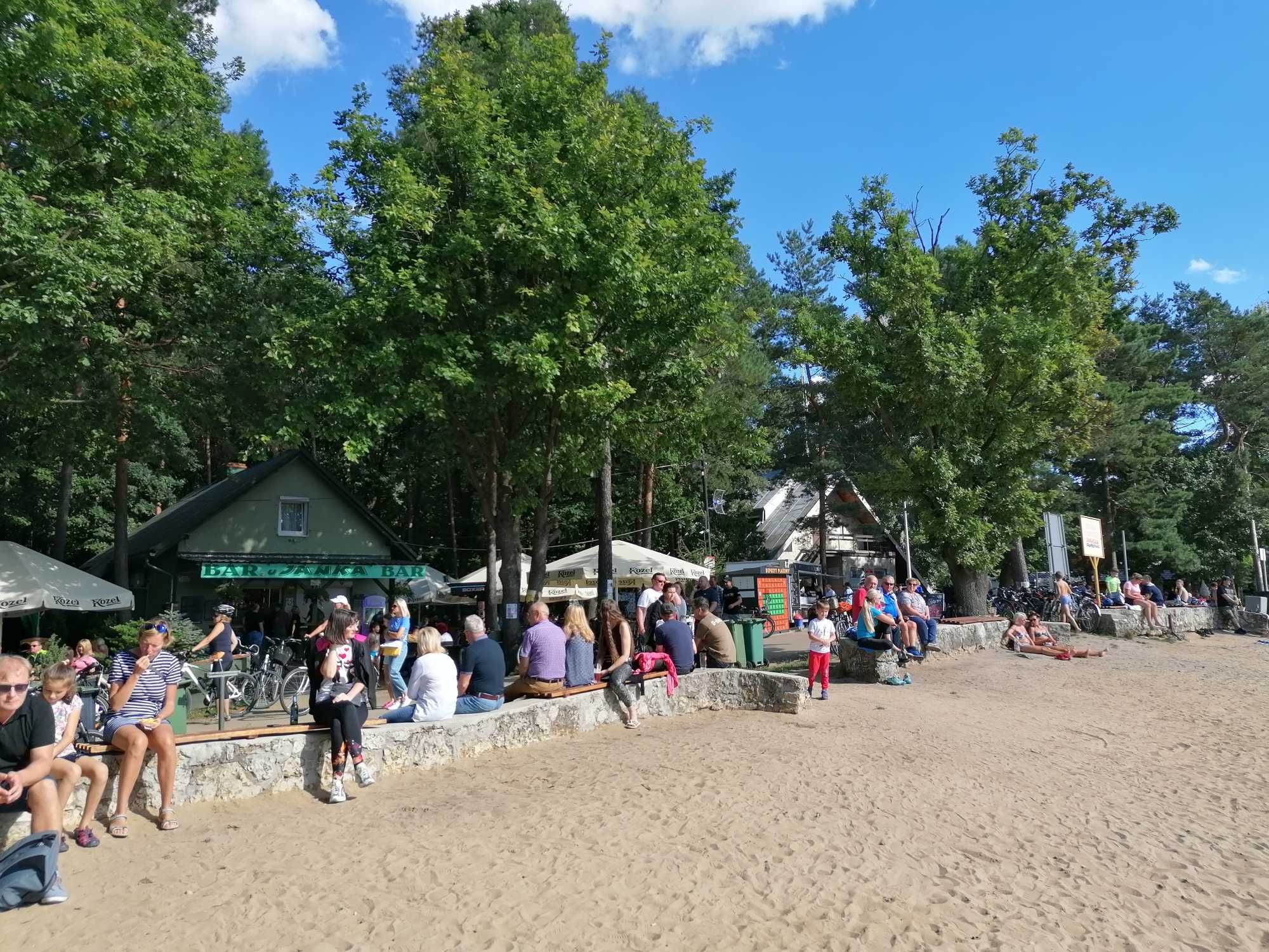 Domki pod Dębami jez.Średnie, Turawa,